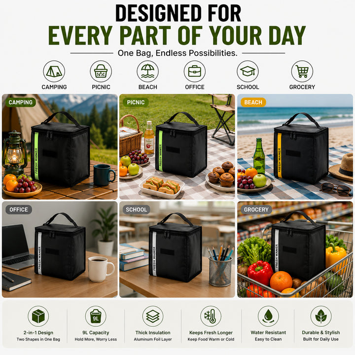 Versatile Insulated Food Carrier Kalsten