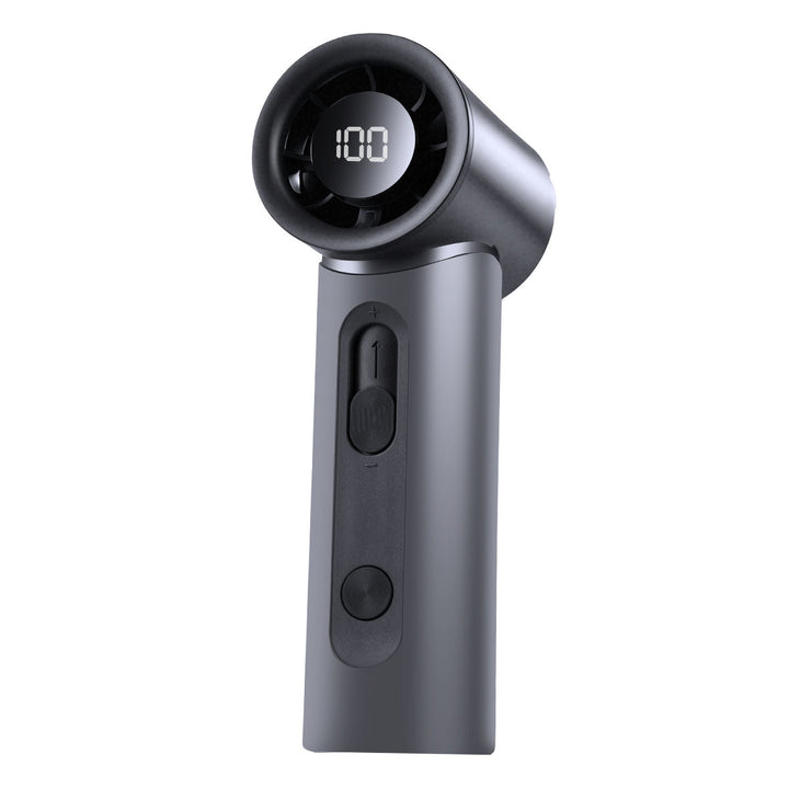 Unisex Digital Display Handheld Cooling Fan Kalsten