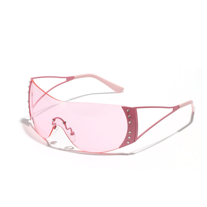Women futuristic sunglasses with stylish frame and high-grade UV protection Kalsten