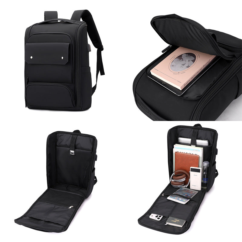 Multi-Compartment Professional Laptop Backpack