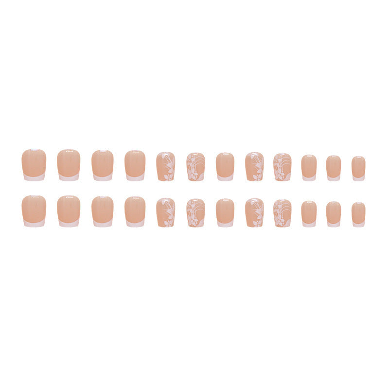 Floral Design Press-On Nail Tips Kalsten