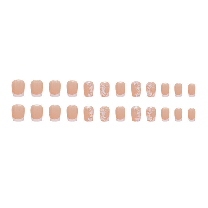 Floral Design Press-On Nail Tips Kalsten