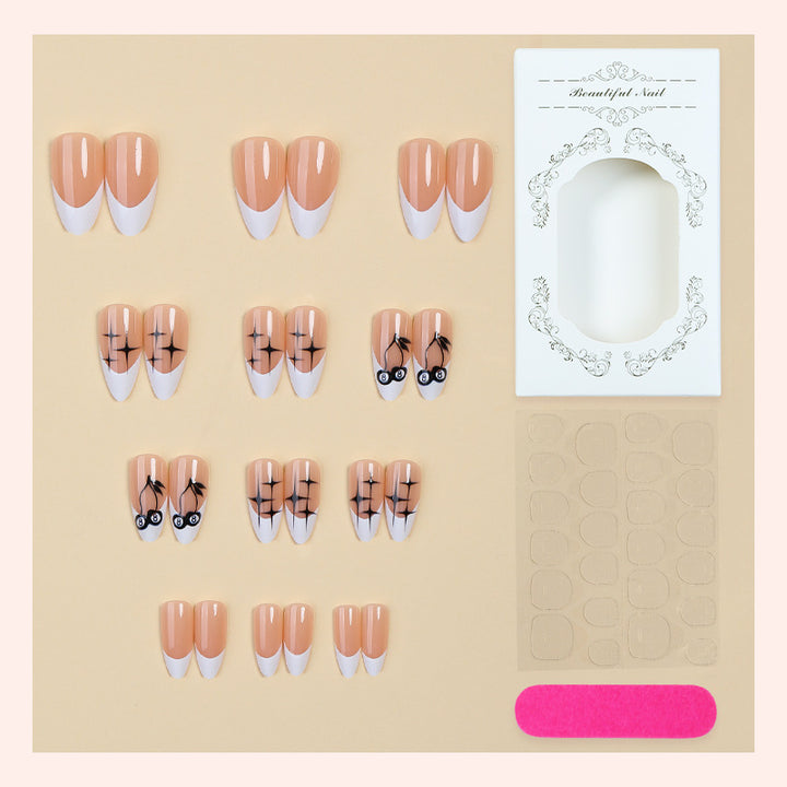Artistic Press-On Nail Collection with Unique Pattern Designs kalsten