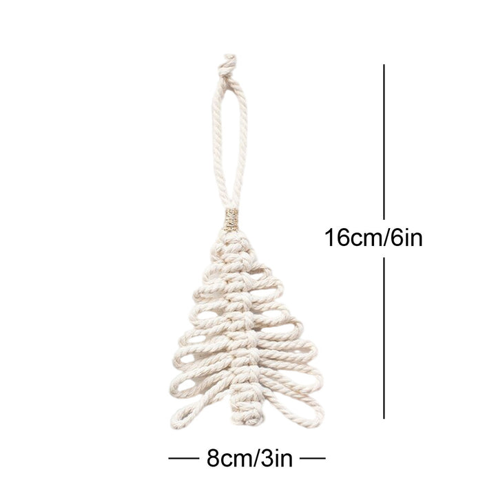 Macrame Christmas Tree Ornament Kalsten