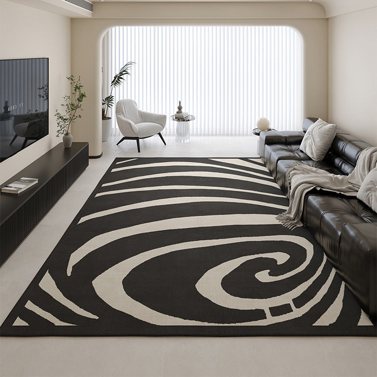 Contemporary Piano Key Design Area Rug