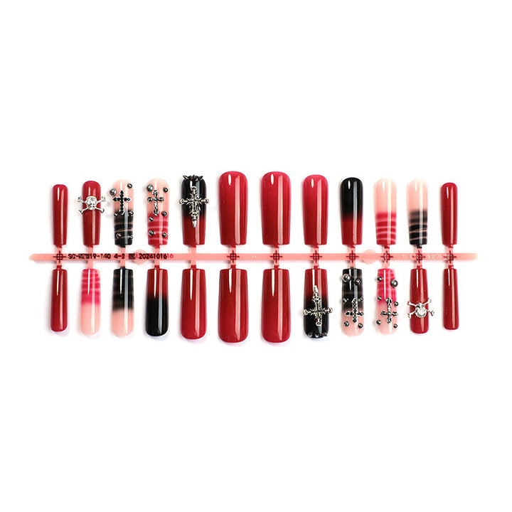 Creative Nail Art Set with Gothic Design Kalsten