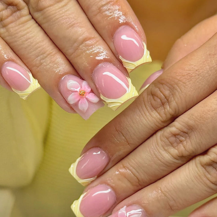 Decorative Floral 3D Nail Art Extensions Kalsten