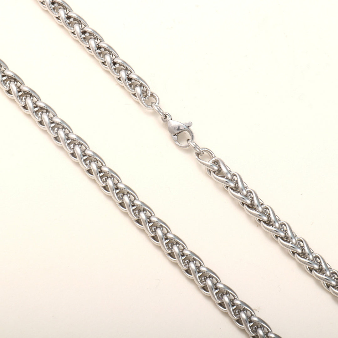 Handmade Textured Chain Bracelet Kalsten