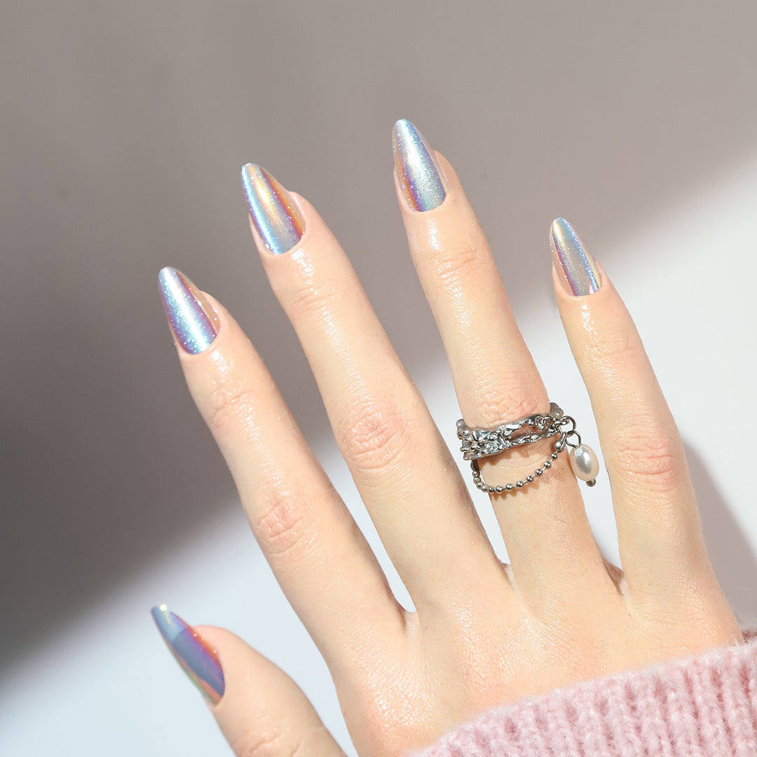 Iridescent Stiletto Nail Art Set Kalsten