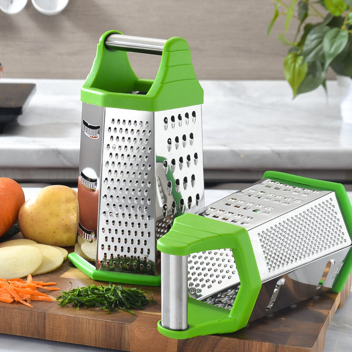 Stainless Steel Kitchen Grater with Ergonomic Design Kalsten