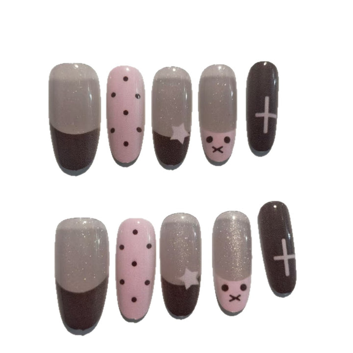 Creative Press-On Nail Set Kalsten