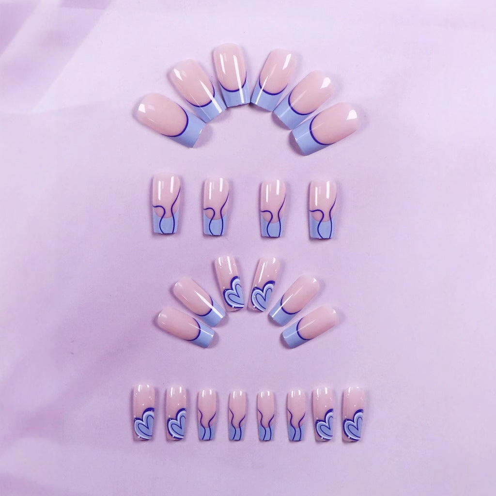 Nail art set with elegant designs and cheerful lines Kalsten