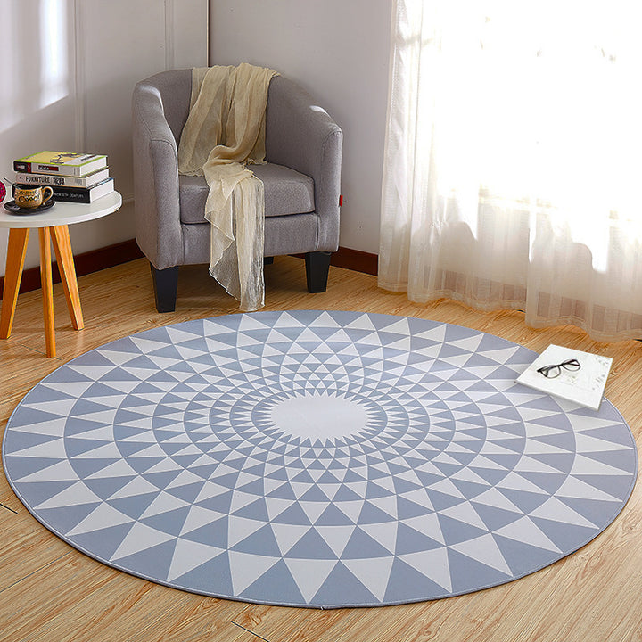 Captain America Shield-Themed Area Rug