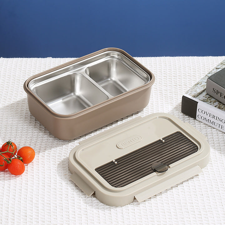 Premium Two-Section Bento Box