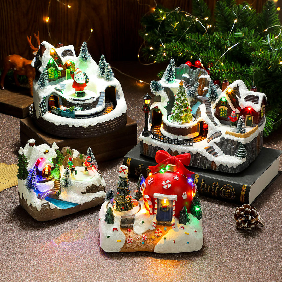 LED Illuminated Snowman Figurine Kalsten