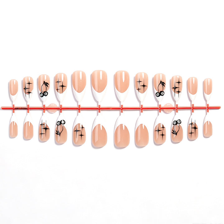 Artistic Press-On Nail Collection with Unique Pattern Designs kalsten