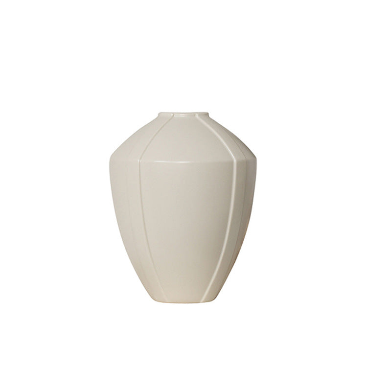 Elegant Geometric Decorative Vase