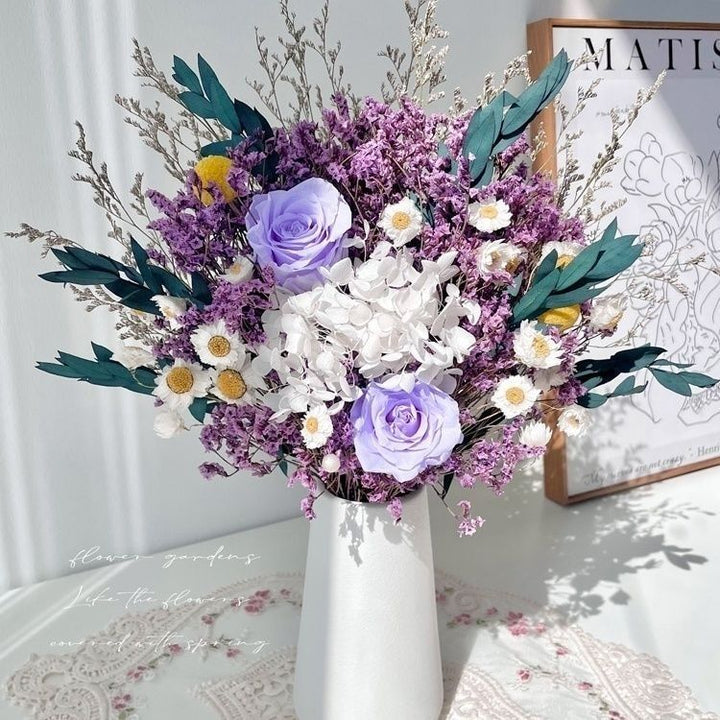 Dried Flower Bouquet Centerpiece