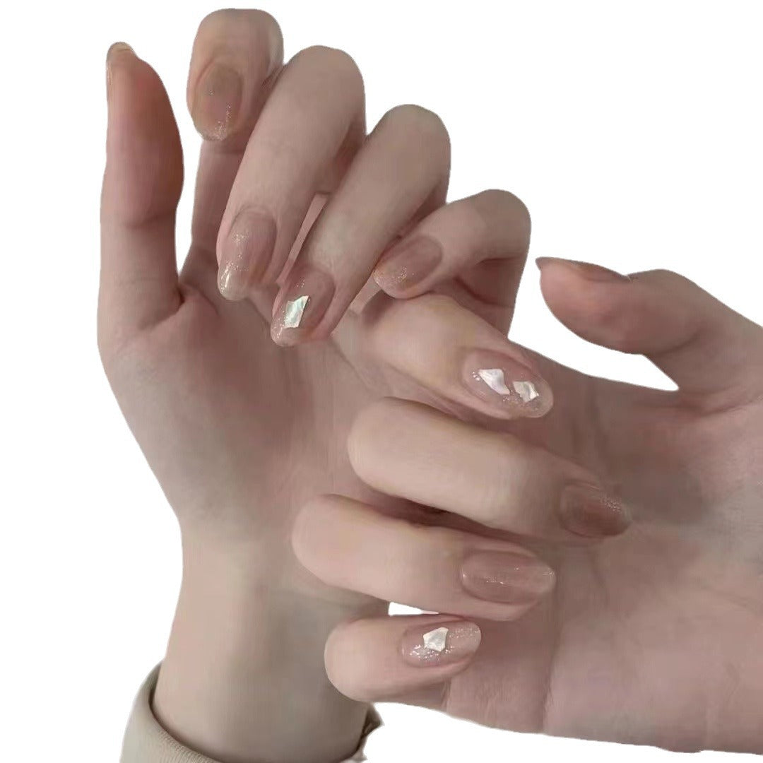Elegant French Tip Press-On Nails