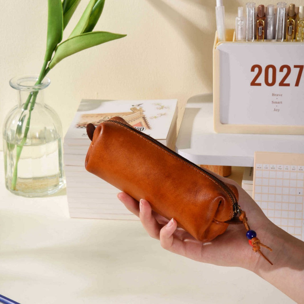 Premium Leather Pencil Case Kalsten