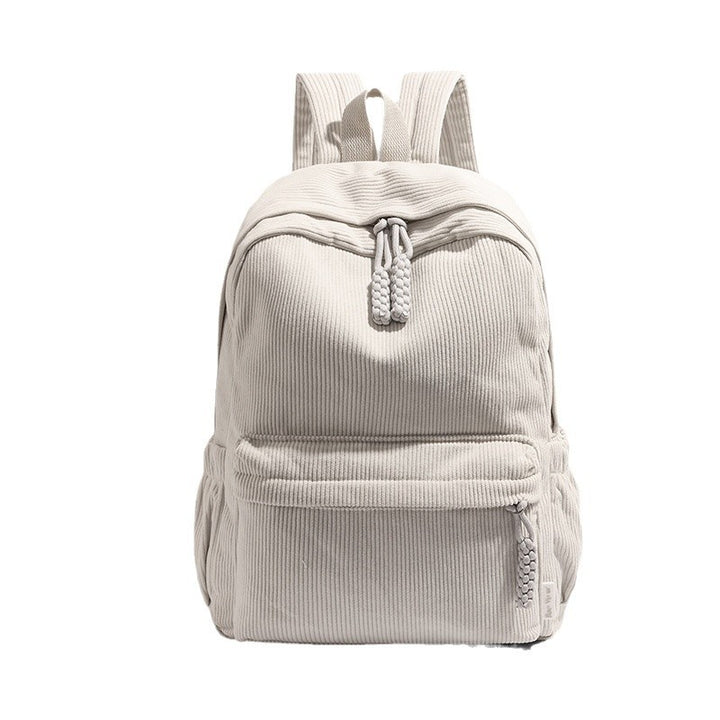 Ribbed Fabric Lightweight Backpack Kalsten