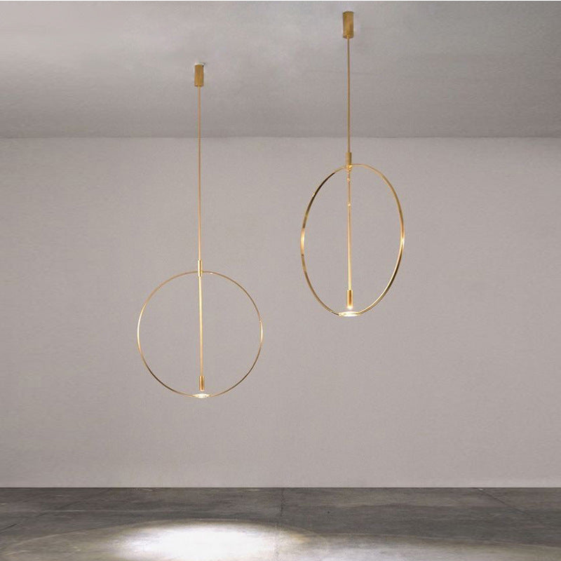 Circular Pendant Light Fixture