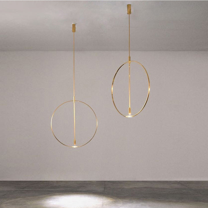 Circular Pendant Light Fixture