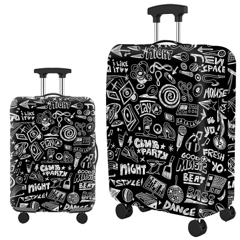 Artistic Travel Hard Shell Suitcase Kalsten