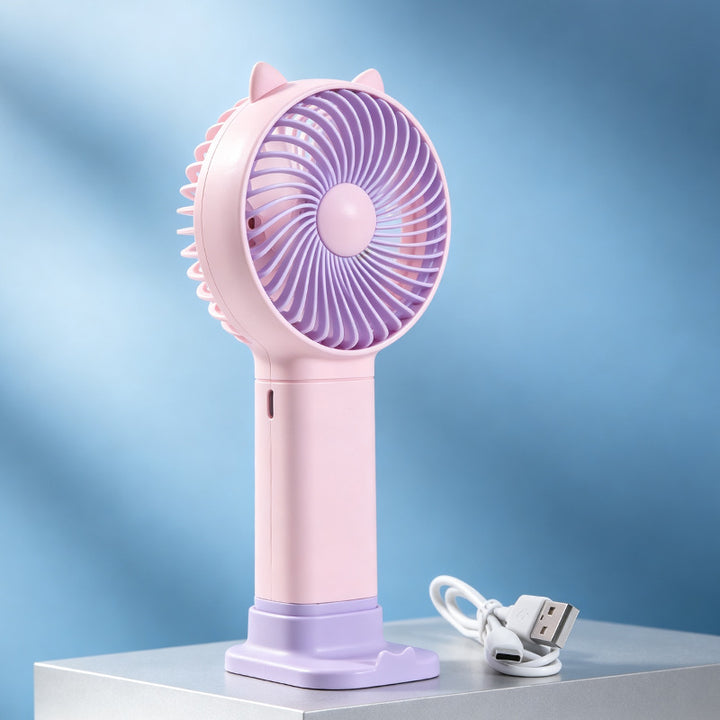 Ladies Portable Hand Fan with Ergonomic Design Kalsten