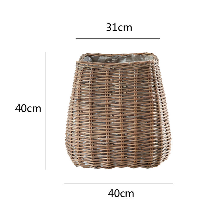 Rustic wicker basket Kalsten