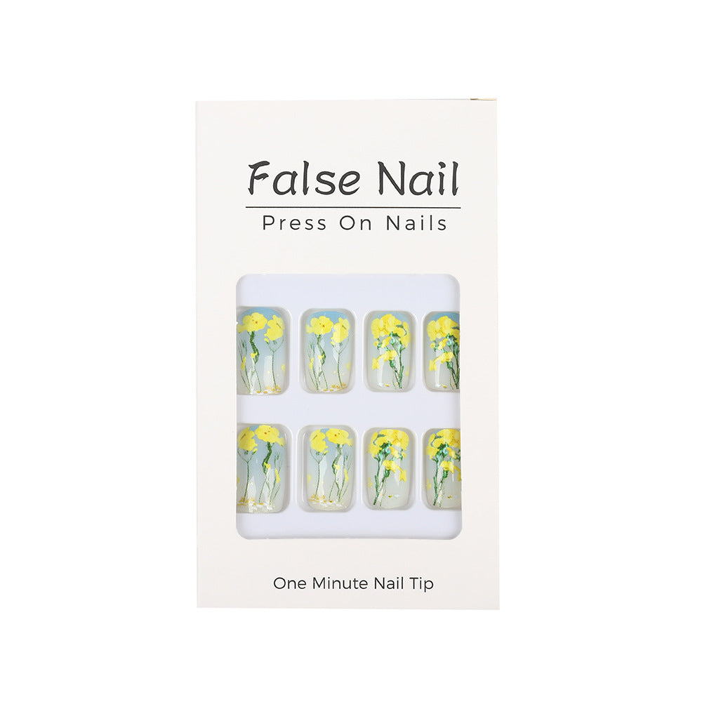 Artificial nail tips in floral design Kalsten