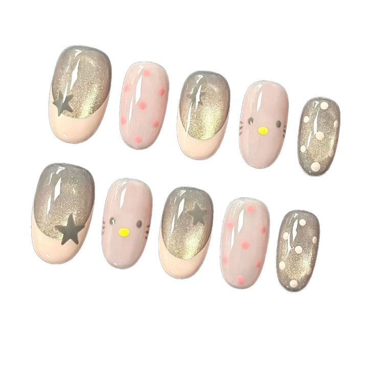 Artistic Press-On Nail Wraps Kalsten