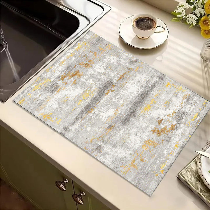 Abstract Geometric Kitchen Mat Kalsten