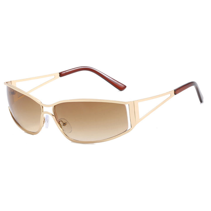 Women's sporty sunglasses in futuristic style Kalsten