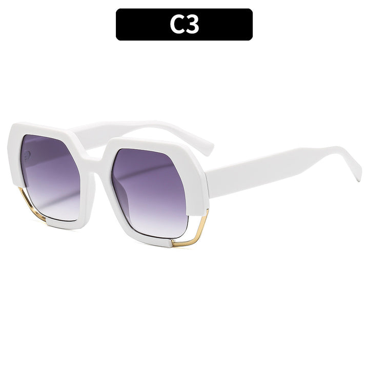 Octagonal Frame Sunglasses
