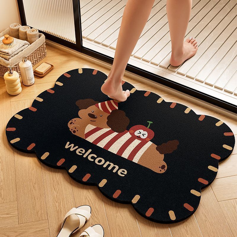 Cute Dachshund Bath Mat