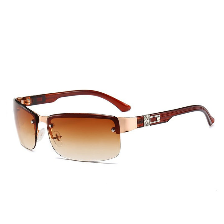 Ladies stylish square sunglasses with gold accents Kalsten