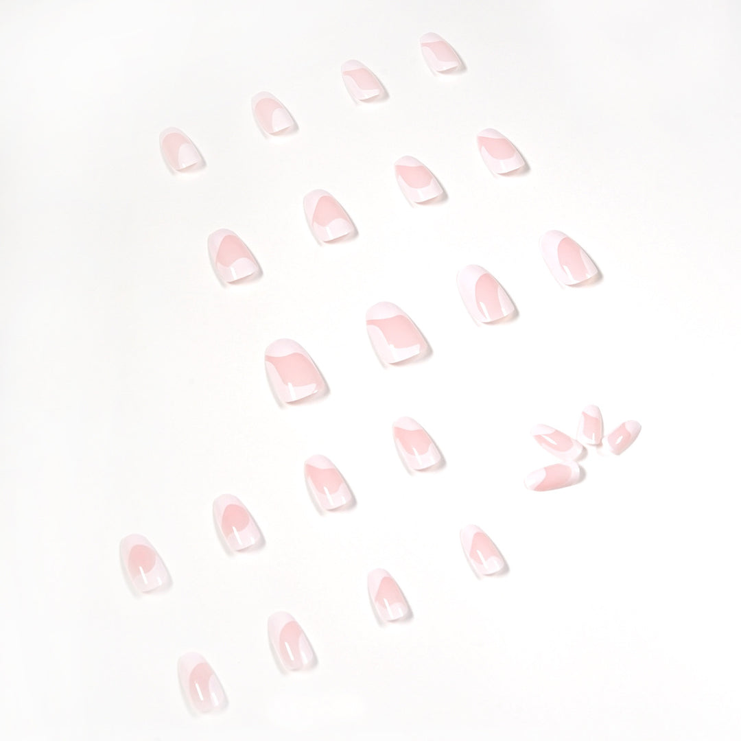 Artistic stiletto nails with elegant color structures Kalsten