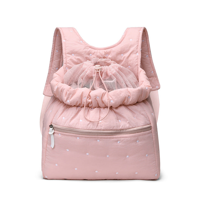 Drawstring Closure Casual Backpack Kalsten