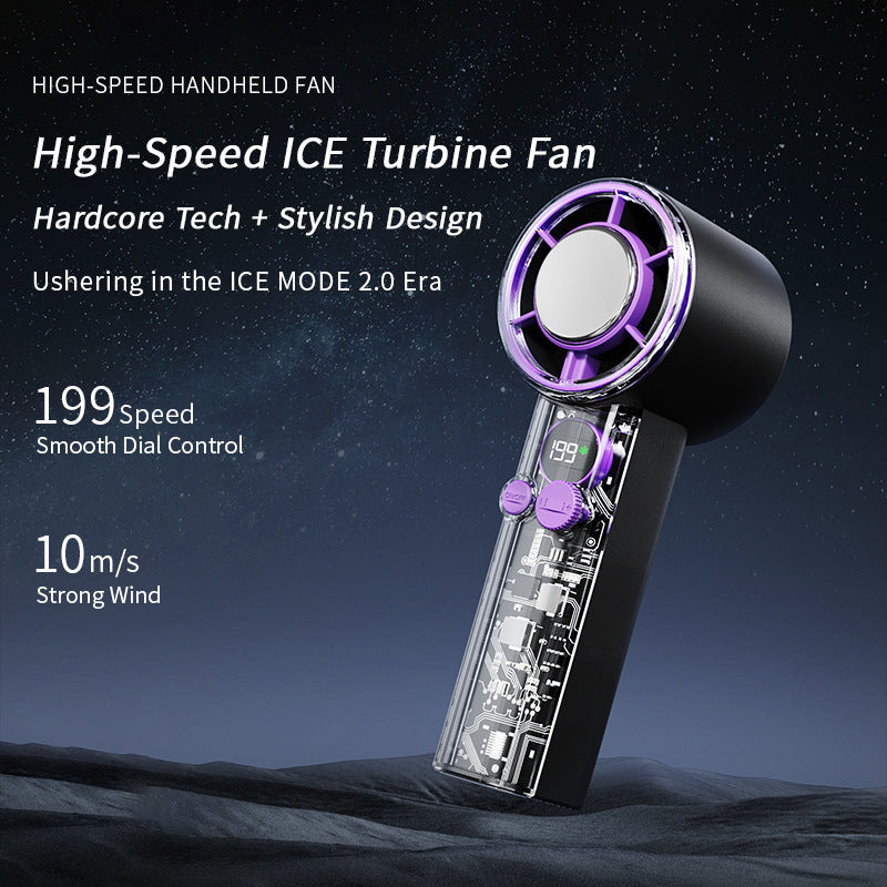 Women's portable high-tech hand fan Kalsten