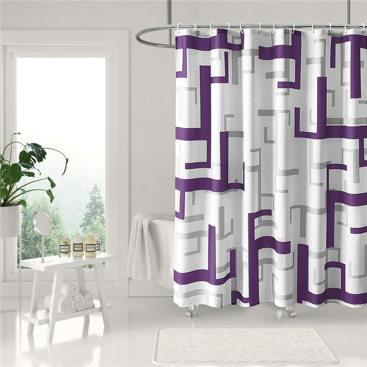 Modern Geometric Shower Curtain Kalsten