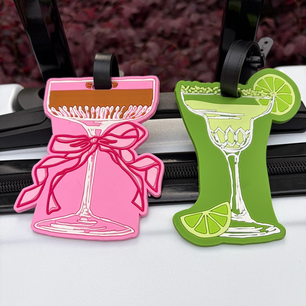 Cocktail Glass Shaped Luggage Tag Kalsten