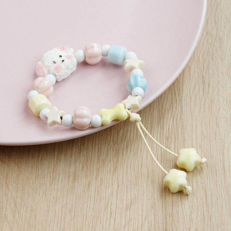 Heart-Shaped Beaded Bracelet Kalsten