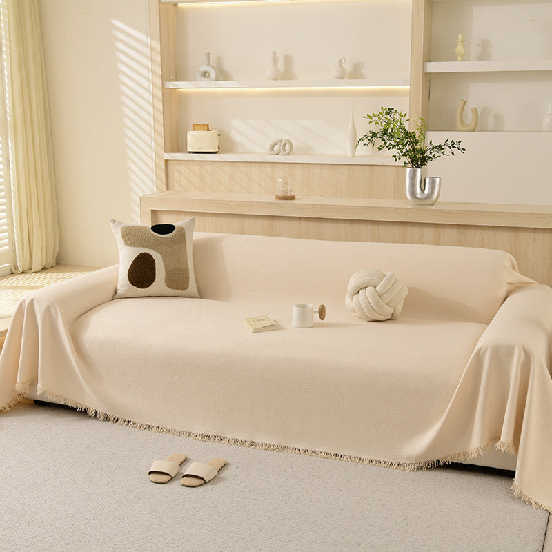 Cozy Fleece Sofa Throw Blanket