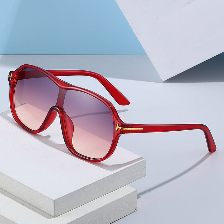 Women's fashionable bicycle sunglasses in trendy oversized design Kalsten