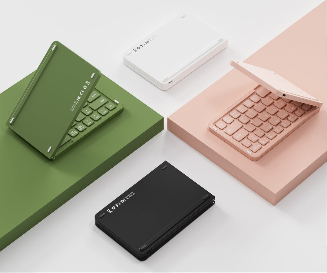 Ultra-Portable Bluetooth Keyboard with Multi-Device Compatibility Kalsten