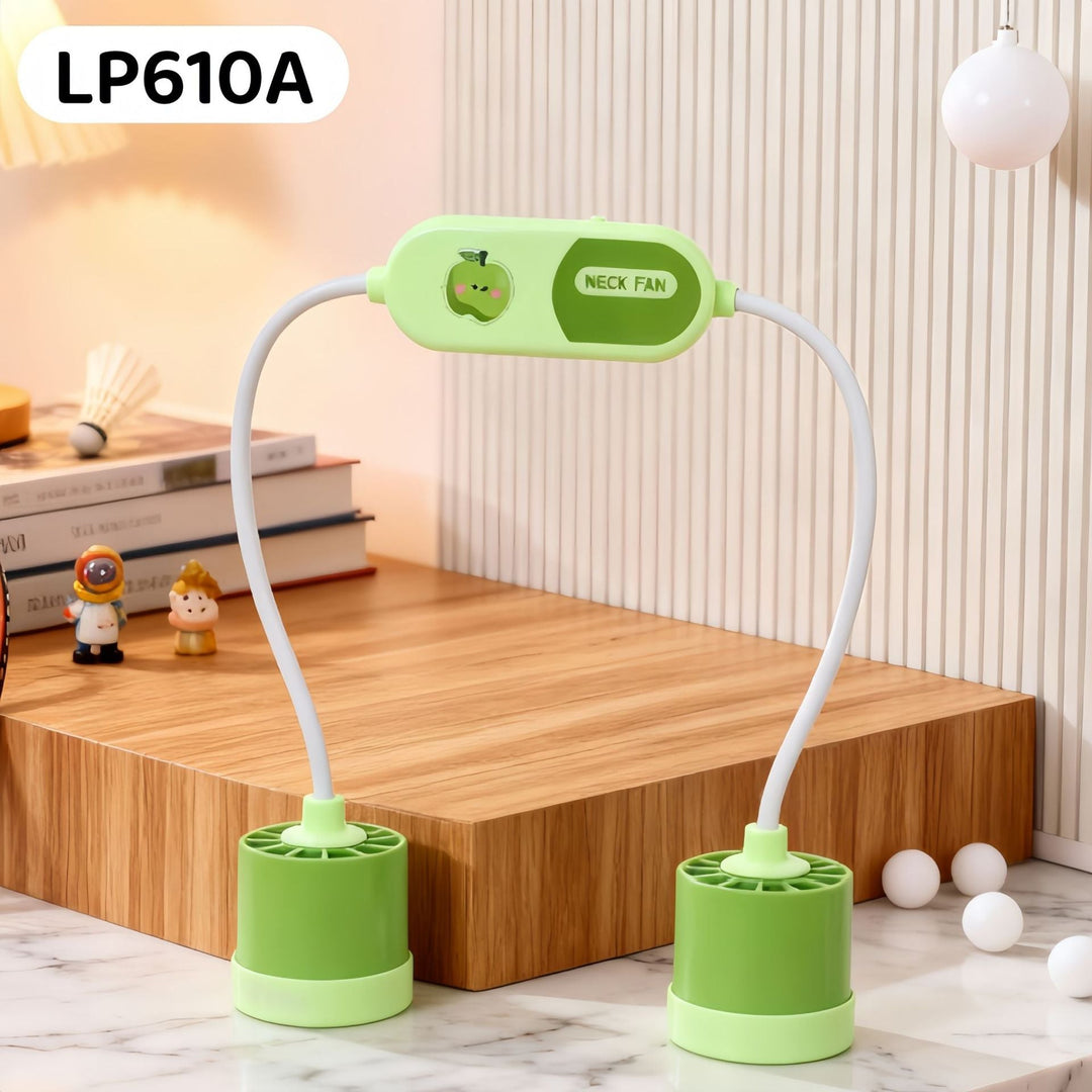 Ladies Portable Neck Fan with Flexible Adjustment Kalsten