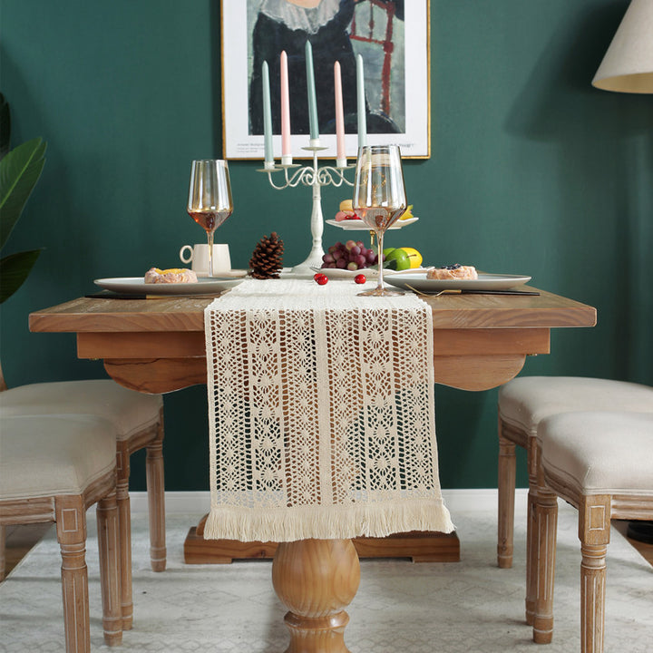 Bohemian Lace Table Runner