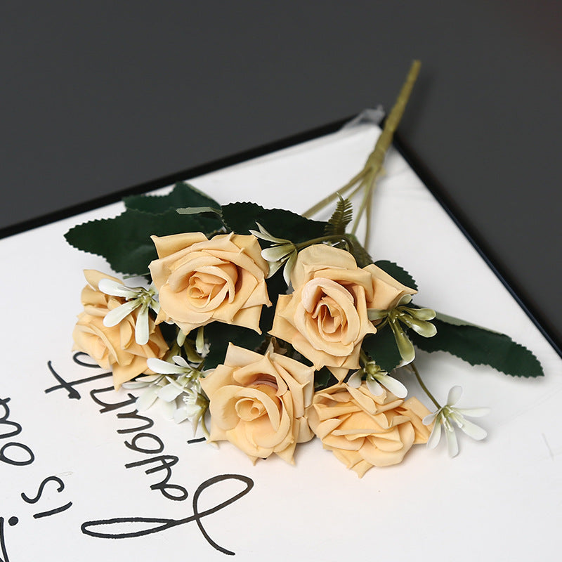 Realistic Artificial Rose Bouquet