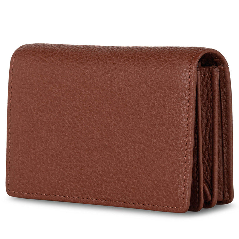 Sleek Textured Leather Wallet Kalsten